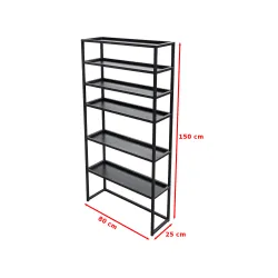 wemiary regału stalowego